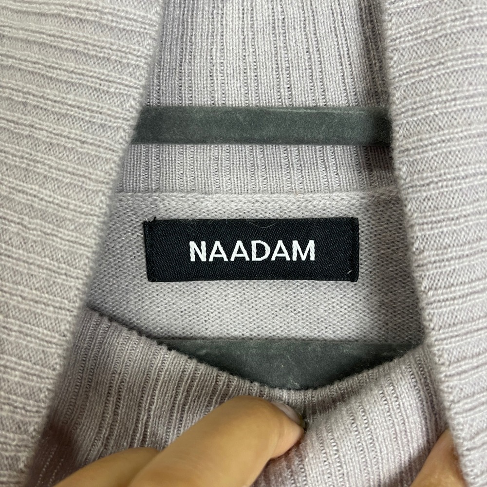 NAADAM Sweater 100% Cashmere  Womens XS Excellent Funnel Neck Pullover - Picture 7 of 9